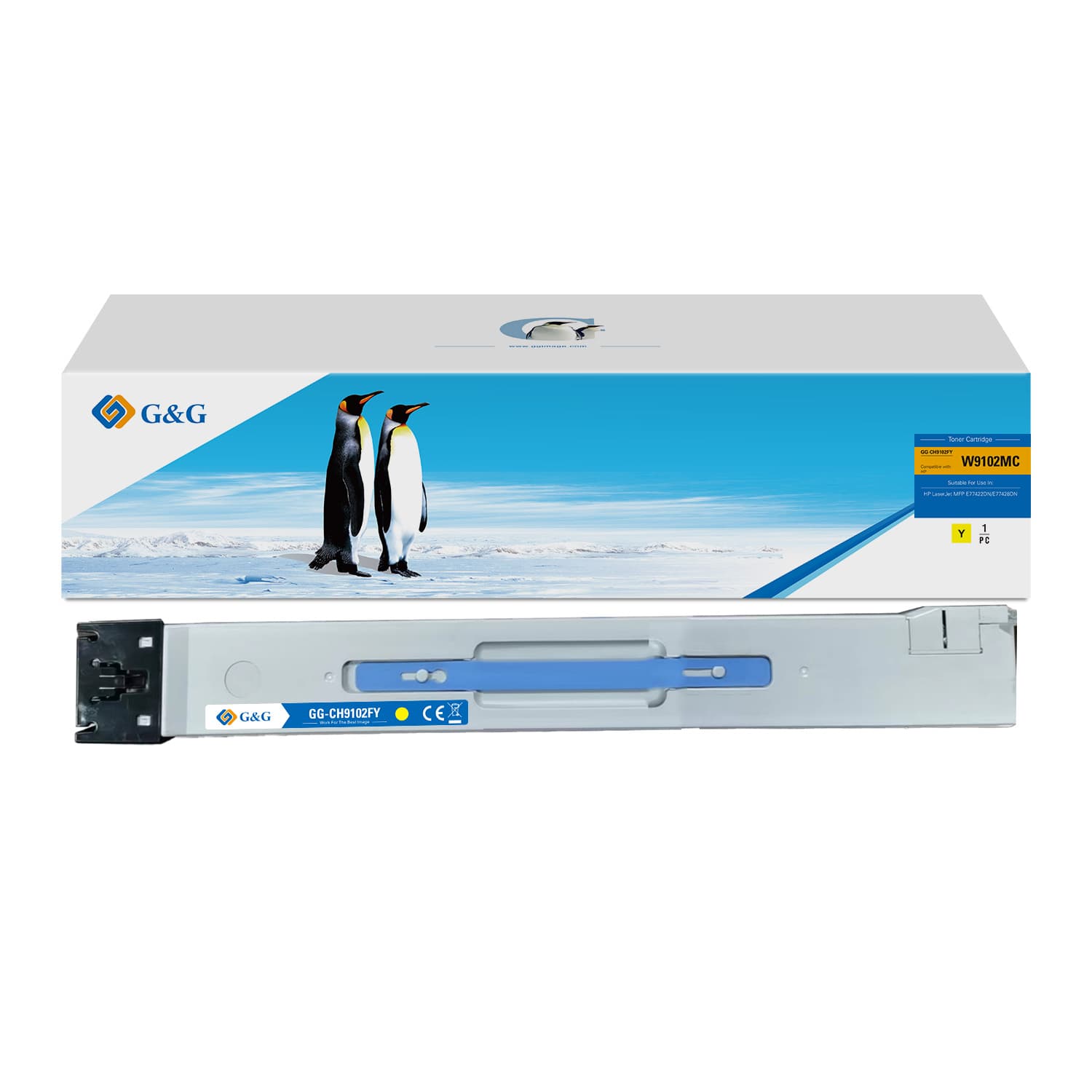 Toner Premium G&G (20K) HP W9102MC Yellow