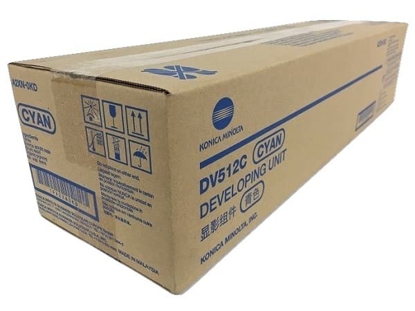 Unitate developer Konica Minolta DV512C Cyan (A2XN0KD, DV-512C)
