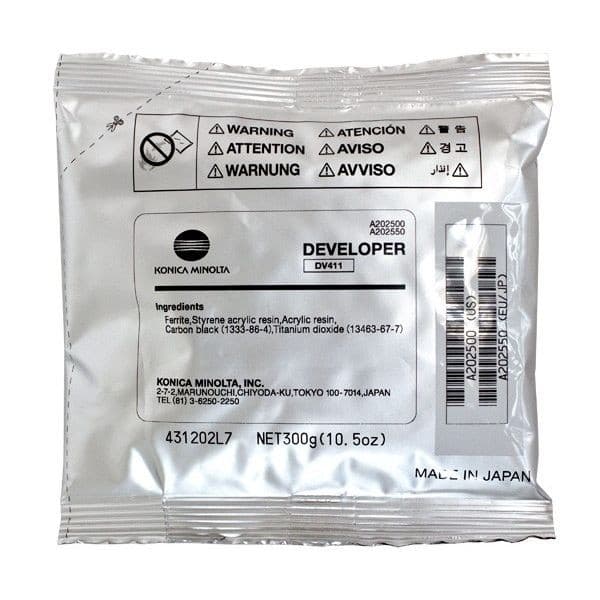 Developer praf original Konica Minolta DV-411 (A202550, DV411)