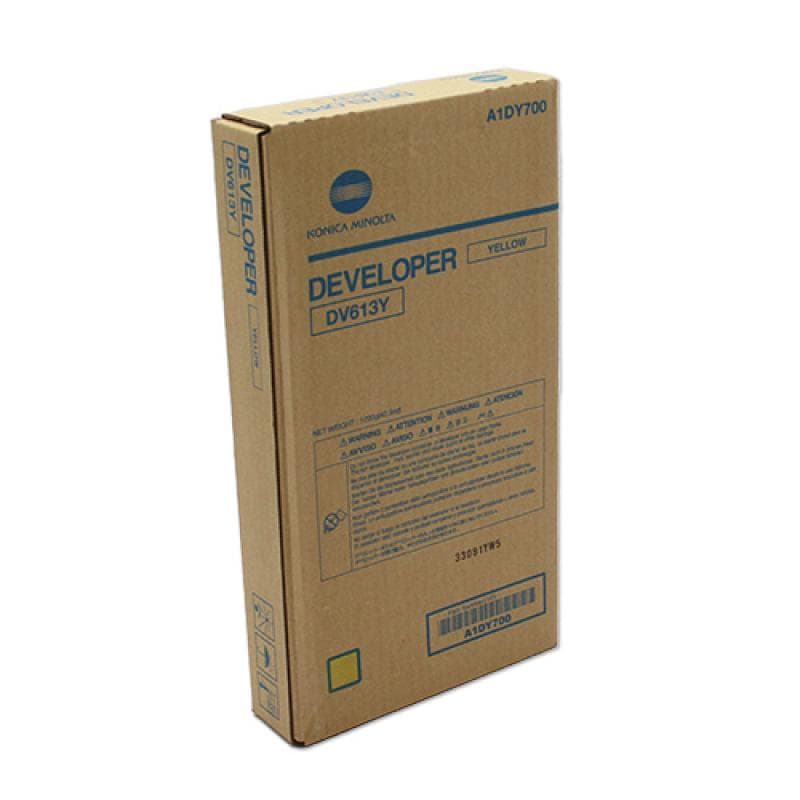 Developer praf (300K) Konica Minolta DV613Y Yellow (A1DY700, DV-613Y)