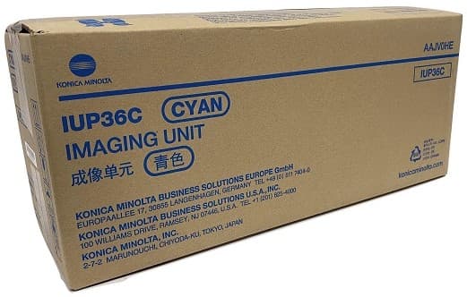 Unitate de cilindru (56K) Konica Minolta IUP36C Cyan (AAJV0HE, IUP36C)