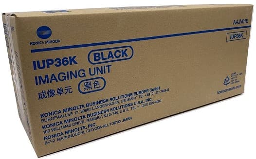 Unitate de cilindru originala Konica Minolta IUP36K Black (AAJV01E, IUP36K)