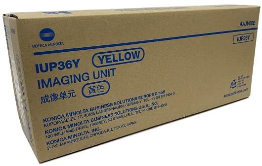 Unitate de cilindru (56K) Konica Minolta IUP36Y Yellow (AAJV06E, IUP36Y)