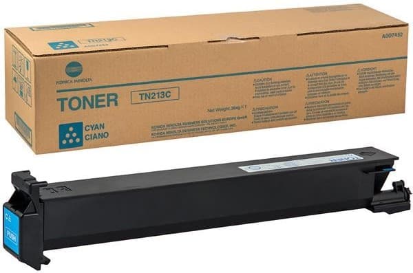 Cartus de toner (19K) Konica Minolta TN213C Cyan (A0D7452, TN-213C)