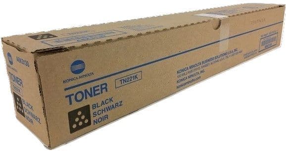 Cartus de toner original Konica Minolta TN221K Black (A8K3150, TN-221K)