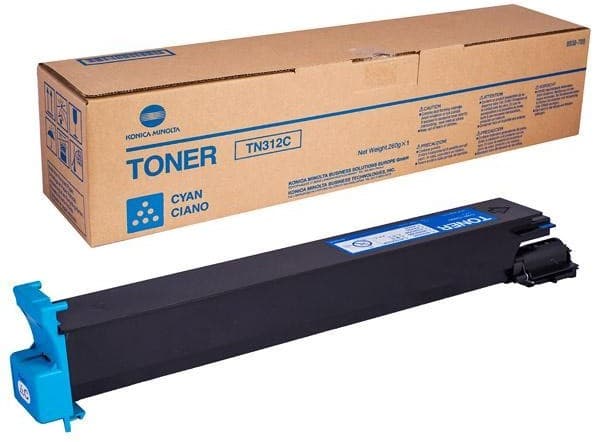 Cartus de toner (25K) Konica Minolta TN321C Cyan (A33K450, TN-321C)