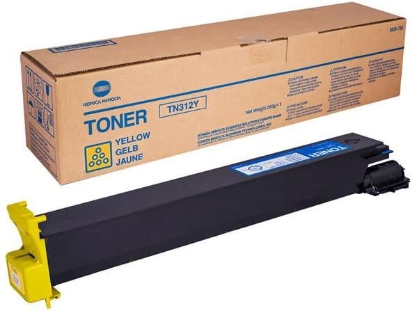 Cartus de toner (25K) Konica Minolta TN321Y Yellow (A33K250, TN-321Y)
