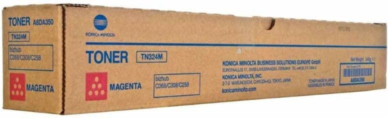 Cartus de toner (26K) Konica Minolta TN324M Magenta (A8DA350, TN-324M)