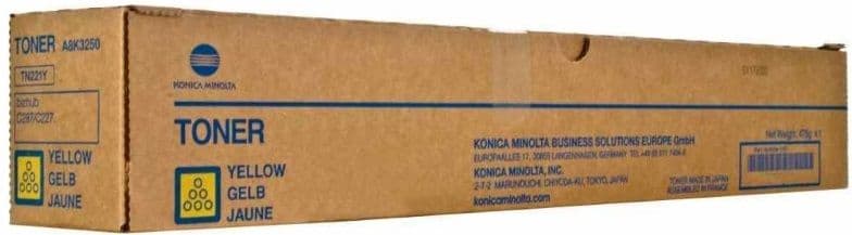 Cartus de toner (26K) Konica Minolta TN324Y Yellow (A8DA250, TN-324Y)