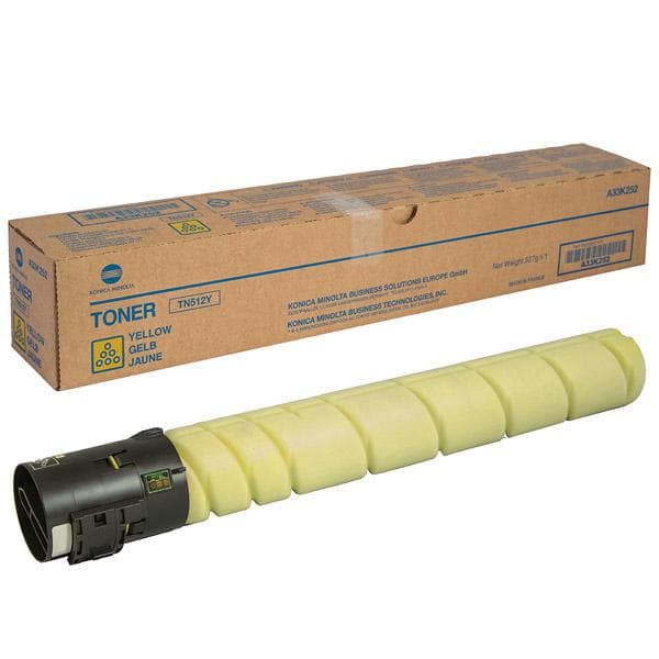 Cartus de toner (26K) Konica Minolta TN512Y Yellow (A33K252, TN-512Y)