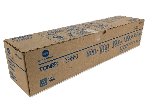Cartus de toner (95K) Konica Minolta TN622C Cyan (A5E7450, TN-622C)
