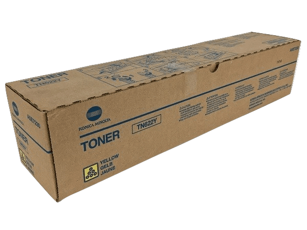 Cartus de toner (95K) Konica Minolta TN622Y Yellow (A5E7250, TN-622Y)