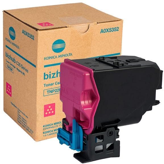 Cartus de toner (6K) Konica Minolta TNP22M Magenta (A0X5352, TNP-22M)