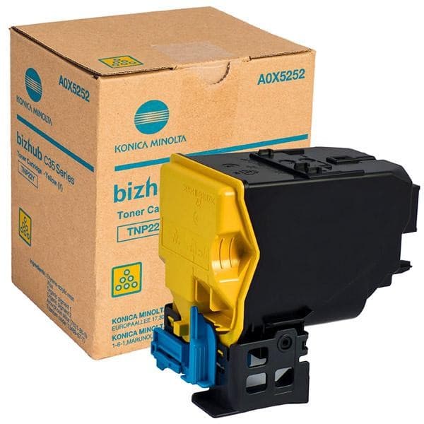 Cartus de toner (6K) Konica Minolta TNP22Y Yellow (A0X5252, TNP-22Y)