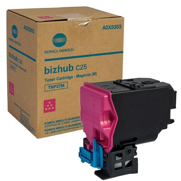 Cartus de toner (6K) Konica Minolta TNP27M Magenta (A0X5353, TNP-27M)