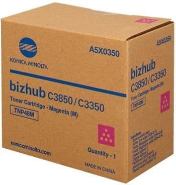 Cartus de toner (10K) Konica Minolta TNP48M Magenta (A5X0350, TNP-48M)