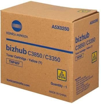 Cartus de toner (10K) Konica Minolta TNP48Y Yellow (A5X0250, TNP-48Y)