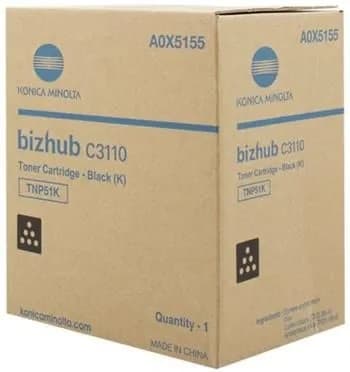 Cartus de toner Konica Minolta TNP51K Black (A0X5155, TNP-51K)