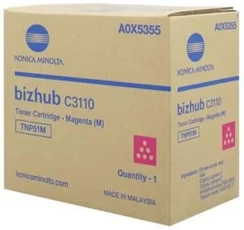 Cartus de toner (5K) Konica Minolta TNP51M Magenta (A0X5355, TNP-51M)