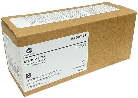 Cartus de toner (25K) Konica Minolta TNP56 Black (AADW011, TNP-56)