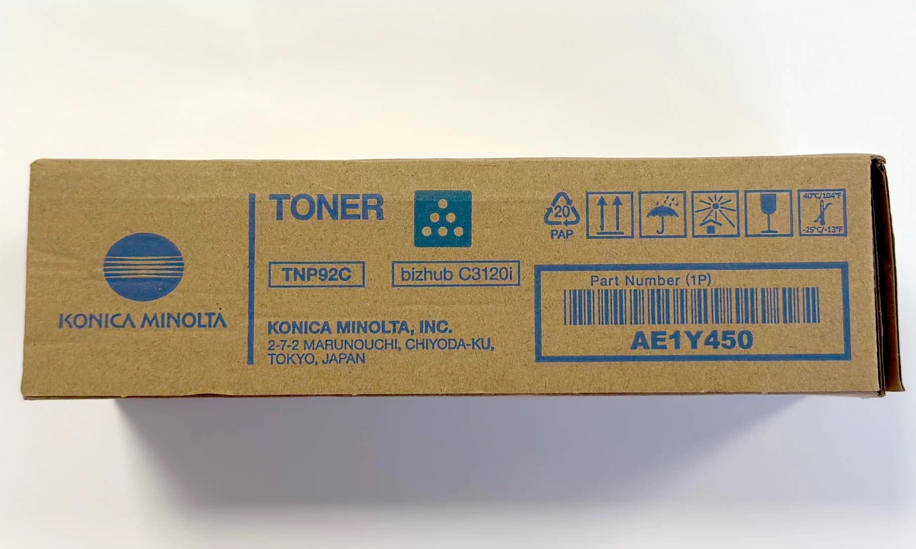 Cartus de toner (4K) Konica Minolta TNP92C Cyan (AE1Y450, TNP-92C)