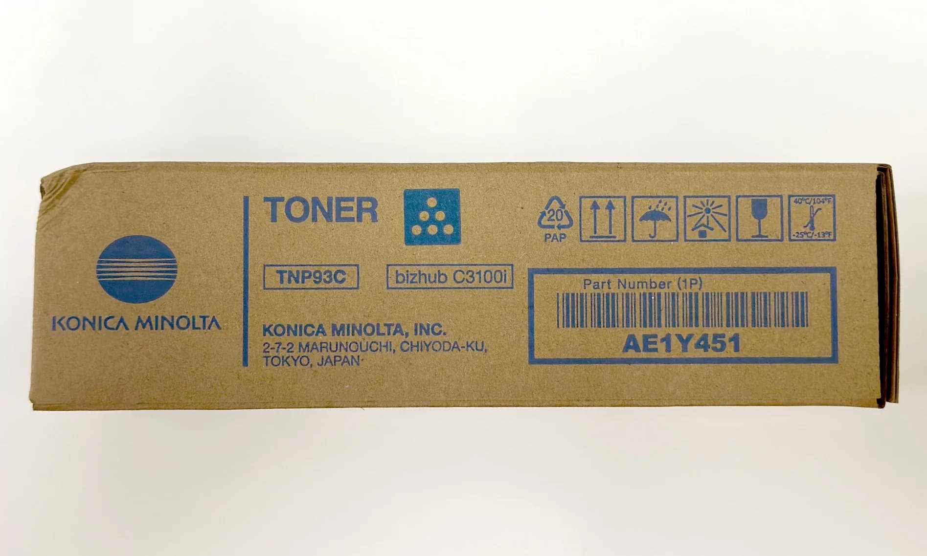 Cartus de toner (4K) Konica Minolta TNP93C Cyan (AE1Y451, TNP-93C)