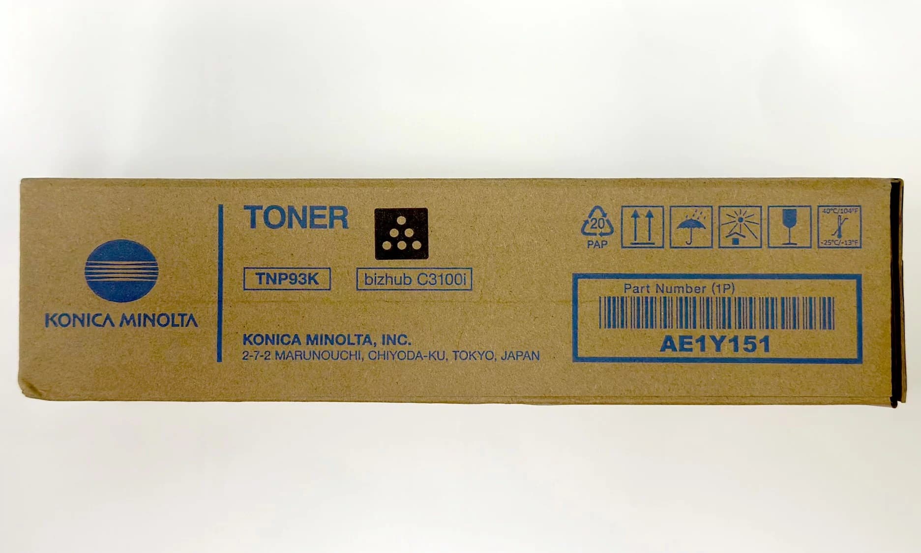 Cartus de toner (6K) Konica Minolta TNP93K Black (AE1Y151, TNP-93K)