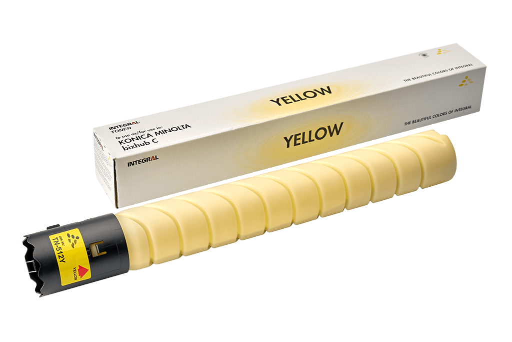 Toner Premium INTEGRAL (35K) Konica Minolta TN512Y Yellow (A33K252, TN-512Y)