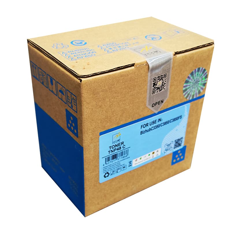 Toner premium HYB (10K) Konica Minolta TNP48C Cyan (A5X0450, TNP-48C)