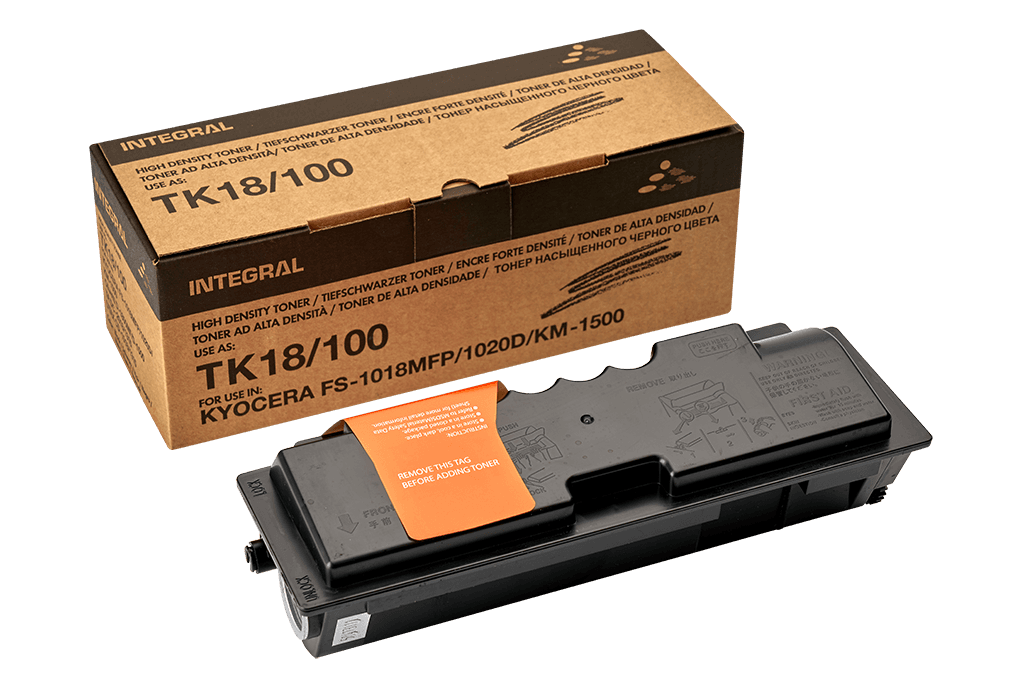 Toner Premium INTEGRAL (7.2K) Kyocera TK-18 Black (TK18, 1T02FM0EU0)