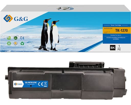 Toner Premium G&G (10K) Kyocera TK-1270 Black (TK1270, 1T0C140NL0)