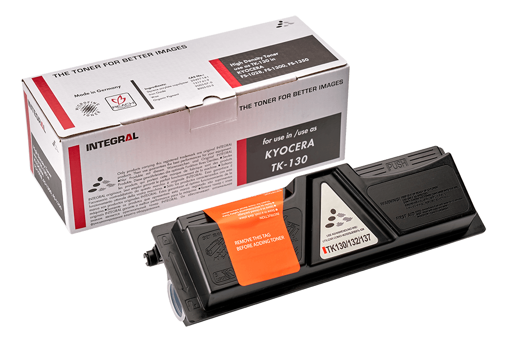 Toner Premium INTEGRAL (7.2K) Kyocera TK-130 Black (TK130, 1T02HS0EUC)