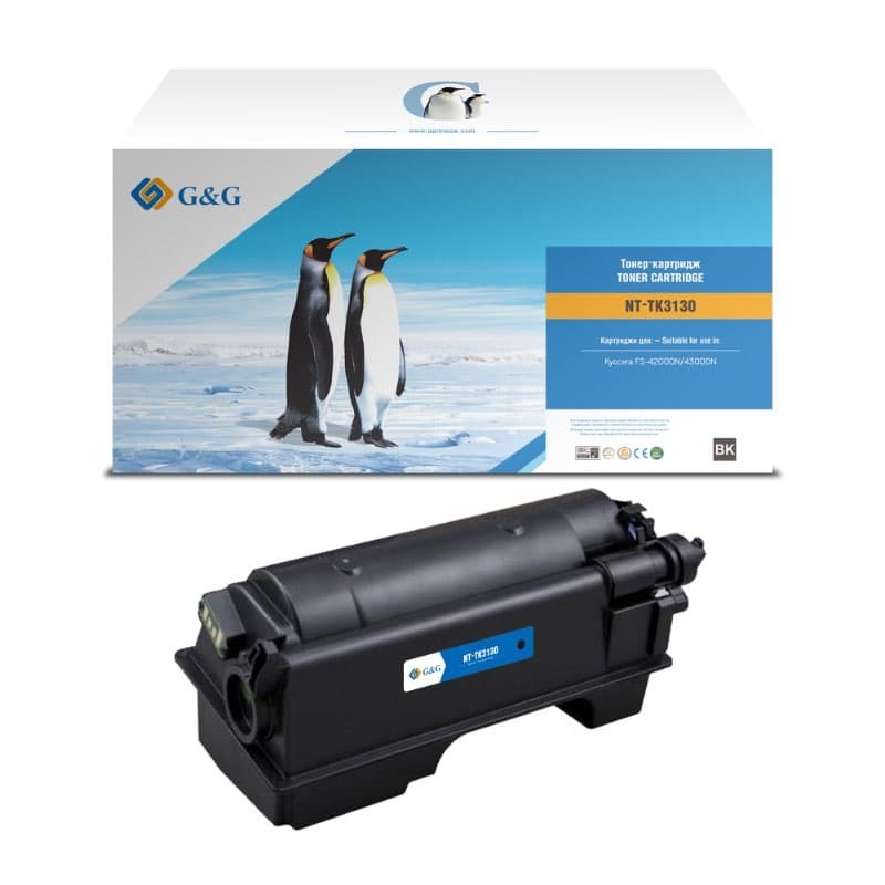 Toner Premium G&G (25K) Kyocera TK-3130 Black (TK3130, 1T02LV0NL0)
