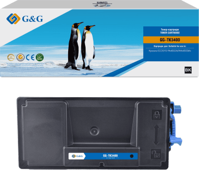 Toner Premium G&G (12.5K) Kyocera TK-3400 Black (TK3400, 1T0C0Y0NL0)