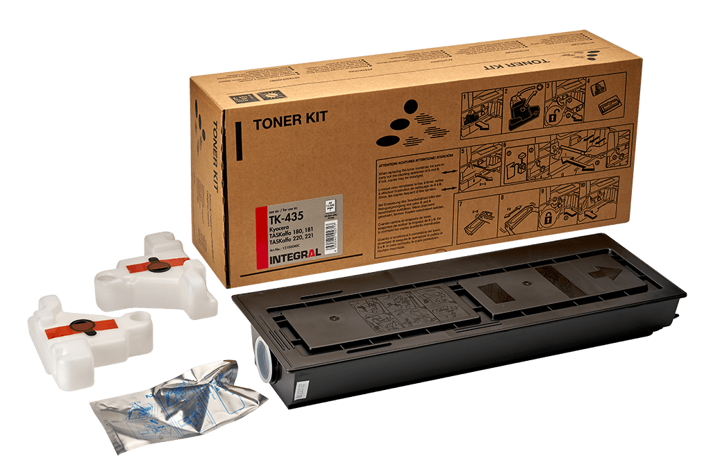 Toner Premium INTEGRAL (15K) Kyocera TK-435 Black (TK435, 1T02KH0NL0)