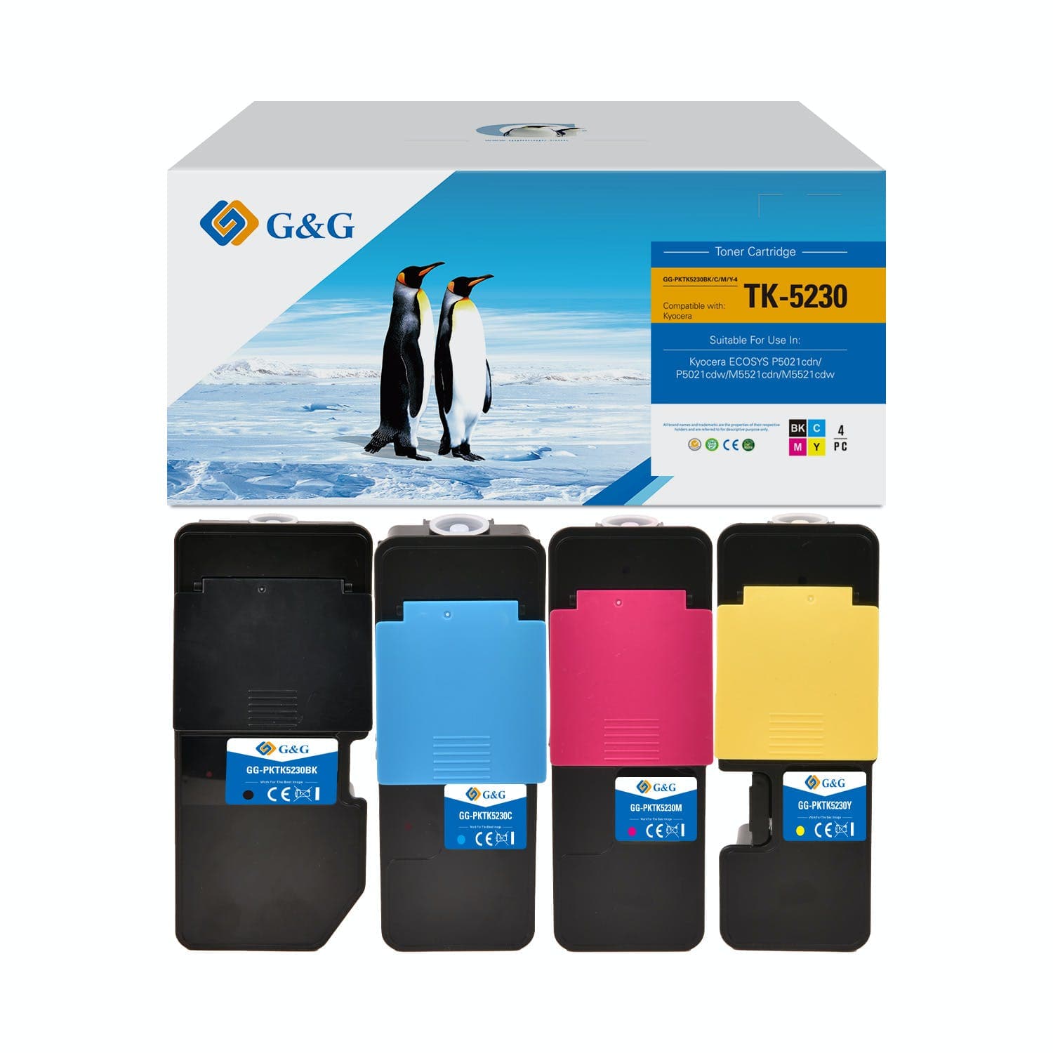 Pachet tonere premium G&G Kyocera TK-5230 (TK5230)