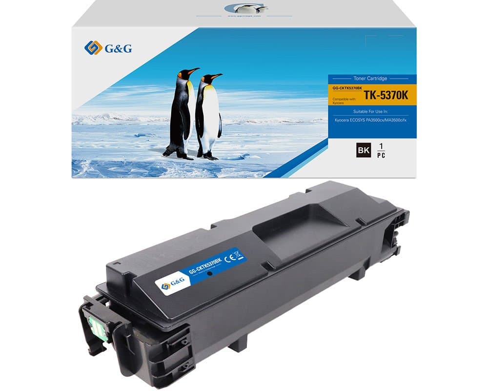 Toner Premium G&G (7K) Kyocera TK-5370K Black (TK5370K, 1T02YJ0NL0)