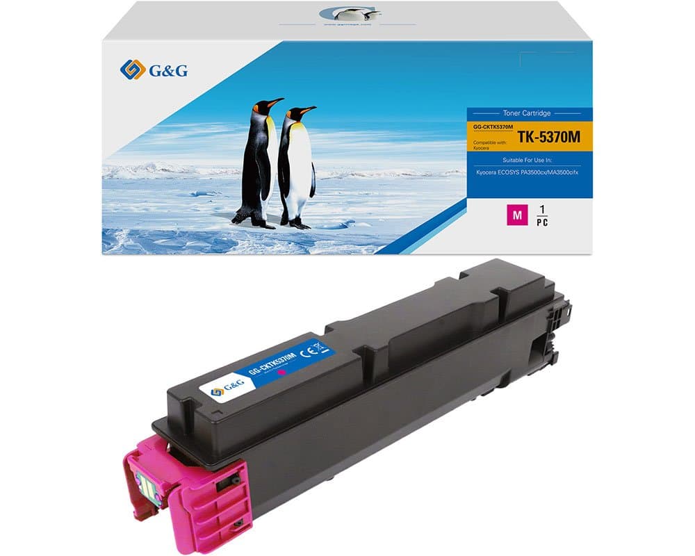 Toner Premium G&G (5K) Kyocera TK-5370M Magenta (TK5370M, 1T02YJBNL0)