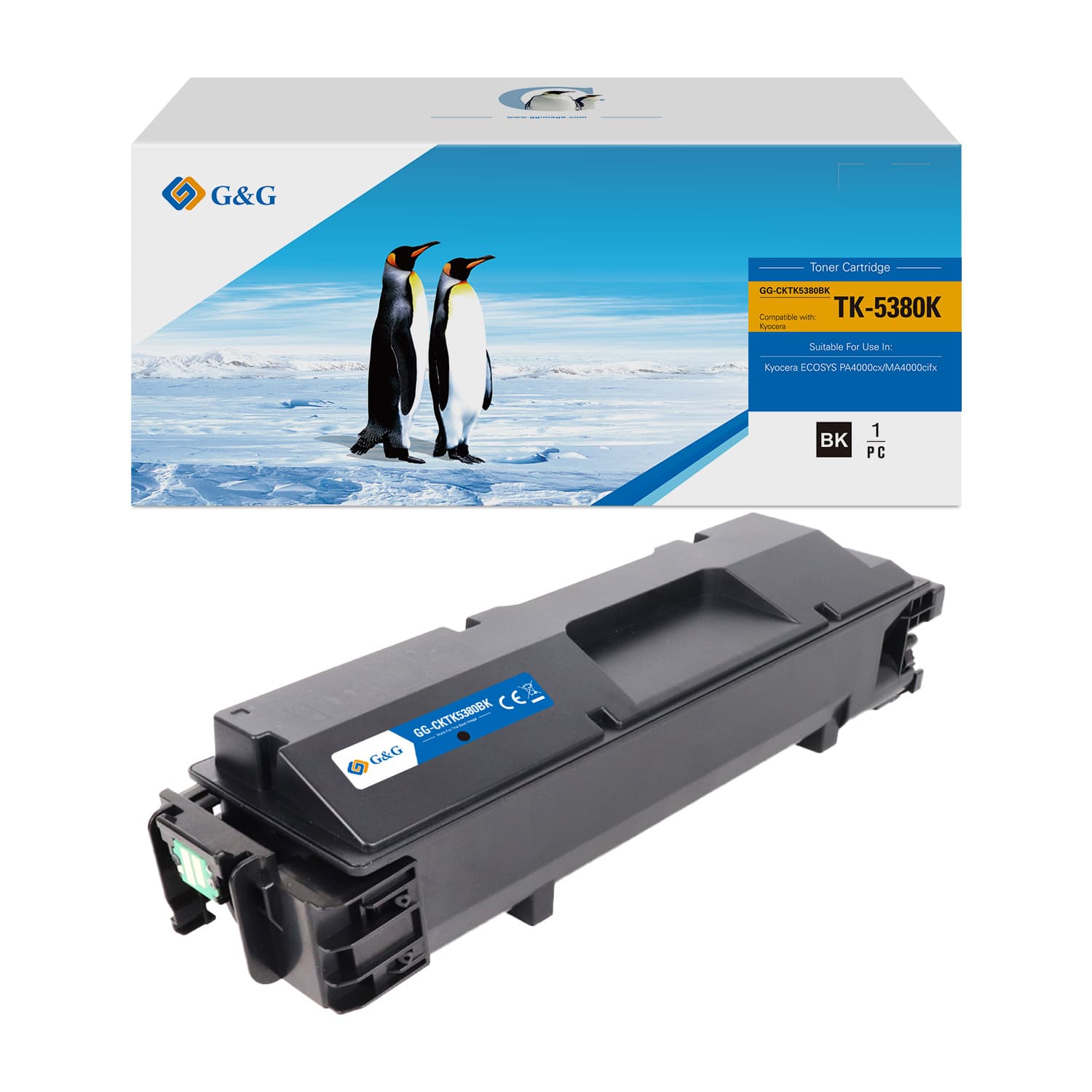 Toner Premium G&G (13K) Kyocera TK-5380K Black (TK5380K, 1T02Z00NL0)