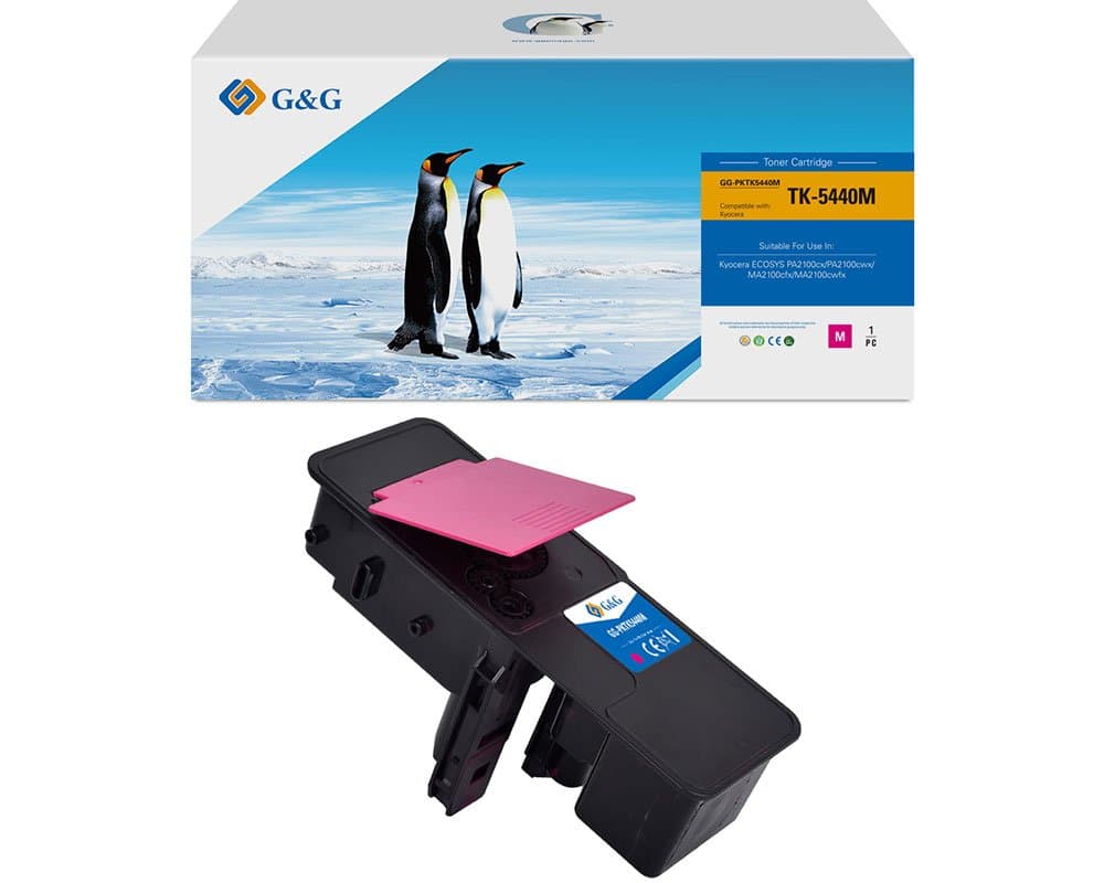 Toner Premium G&G (2.4K) Kyocera TK-5440M Magenta (TK5440M, 1T0C0ABNL0)