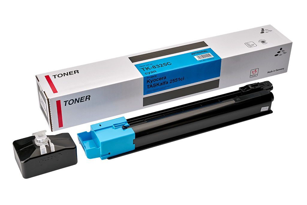 Toner Premium INTEGRAL (12K) Kyocera TK-8325C Cyan (TK8325C, 1T02NPCNL0)
