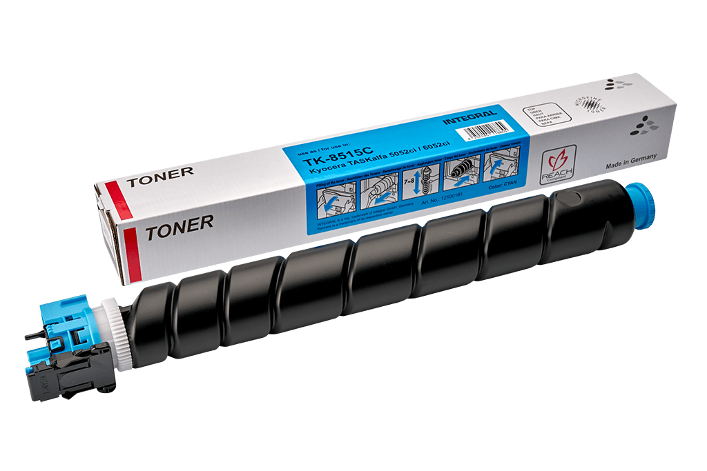 Toner Premium INTEGRAL (20K) Kyocera TK-8515C Cyan (TK8515C, 1T02NDCNL0)