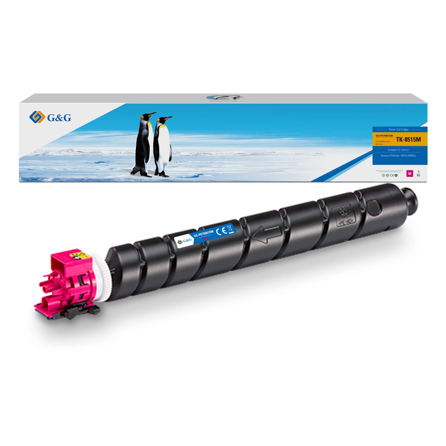 Toner Premium G&G (20K) Kyocera TK-8515M Magenta (TK8515M, 1T02NDBNL0)