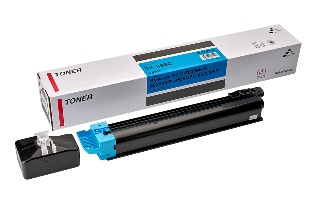Toner Premium INTEGRAL (6K) Kyocera TK-895C Cyan (TK895C, 1T02K0CNL0)