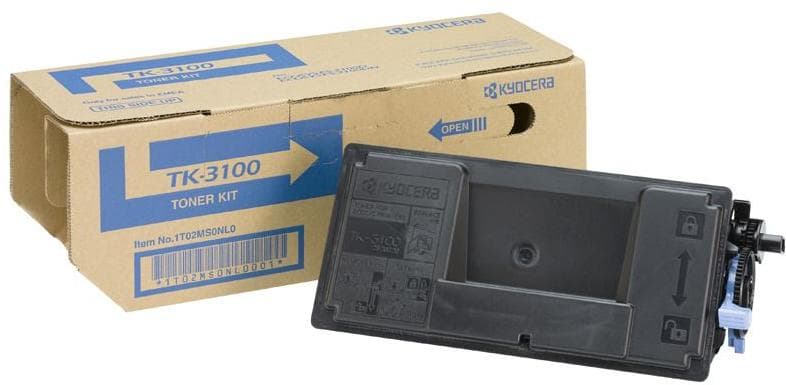 Cartus de toner (12.5K) Kyocera TK-3100 Black (TK3100, 1T02MS0NL0)