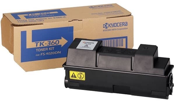 Cartus de toner (20K) Kyocera TK-360 Black (TK360, 1T02J20EUC)