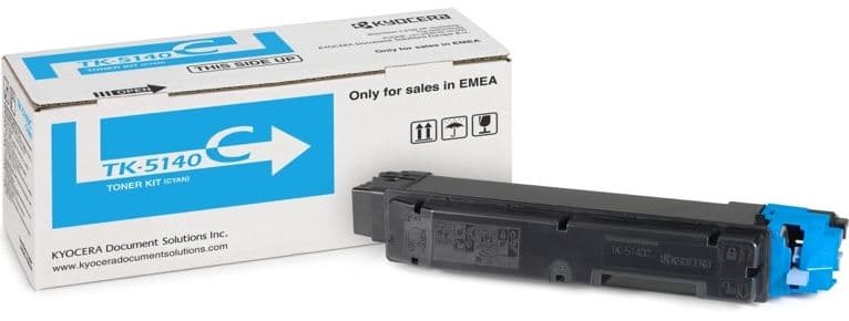 Cartus de toner (5K) Kyocera TK-5140C Cyan (TK5140C, 1T02NRCNL0)