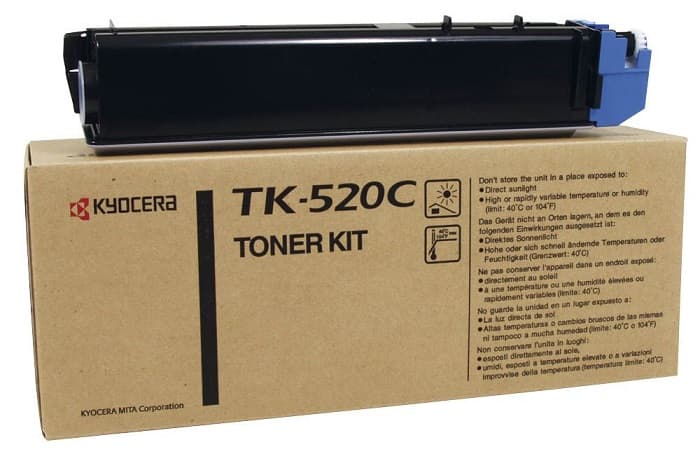 Cartus de toner (4K) Kyocera TK-520C Cyan (TK520C, 1T02HJCEU0)