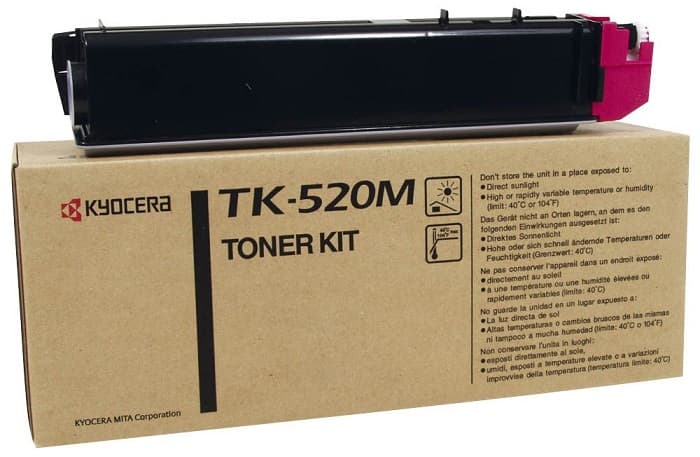 Cartus de toner (4K) Kyocera TK-520M Magenta (TK520M, 1T02HJBEU0)