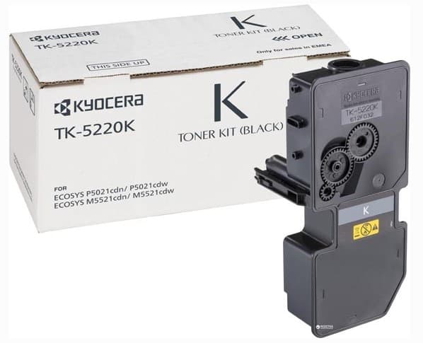 Cartus de toner (1.2K) Kyocera TK-5220K Black (TK5220K, 1T02R90NL1)